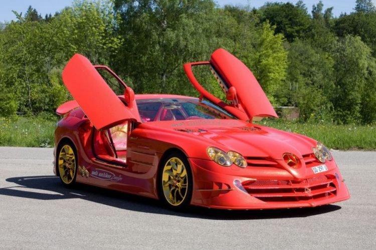 Mercedes-Benz SLR McLaren Red Gold Dream - Les voitures les plus chères du monde