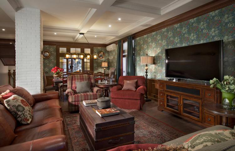 Décoration murale - style anglais à l'intérieur