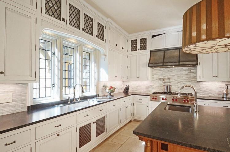 Cuisine dans le style anglais - Photo de design d'intérieur