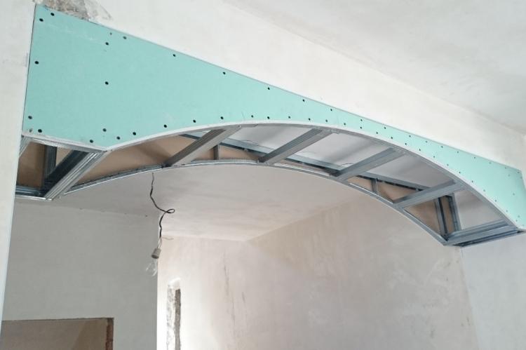 Arche de cloison sèche à faire soi-même