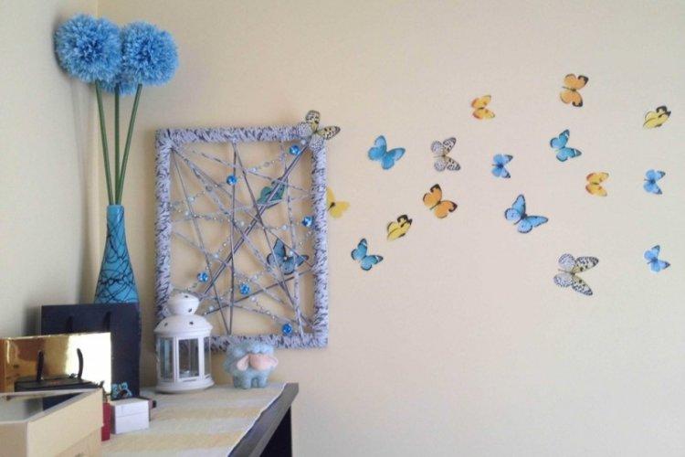 Stickers muraux papillons bricolage