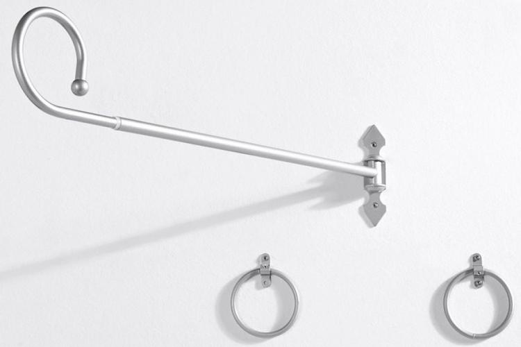 Auvent à faire soi-même sur une barre horizontale pour un berceau