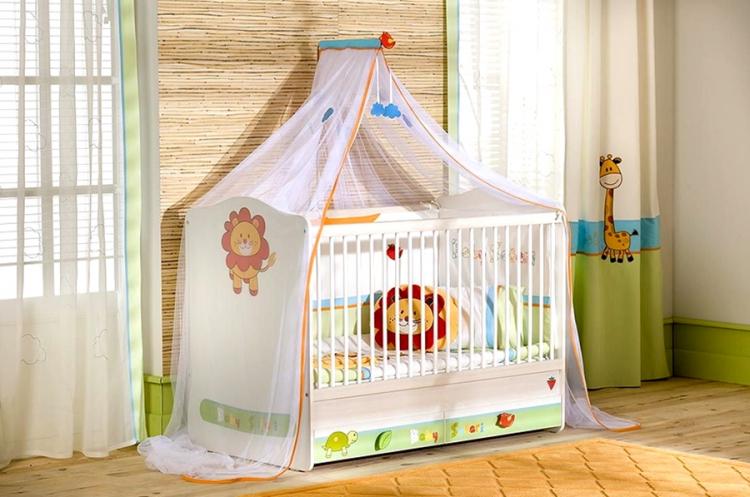 Auvent sur un berceau - idées de conception de photo