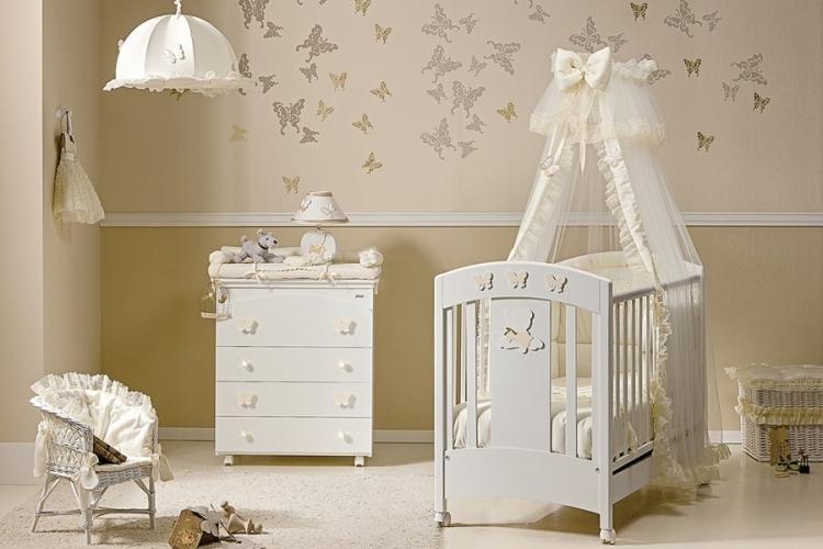 Auvent sur un berceau - idées de conception de photo