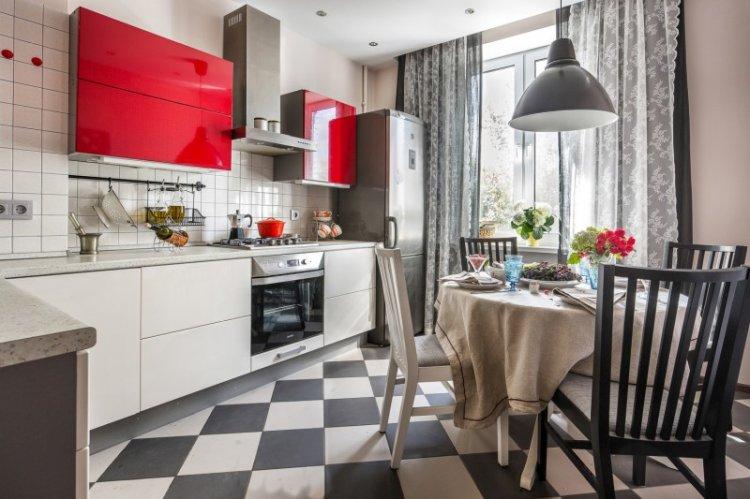 Cuisine blanche Ikea - photo de design d'intérieur