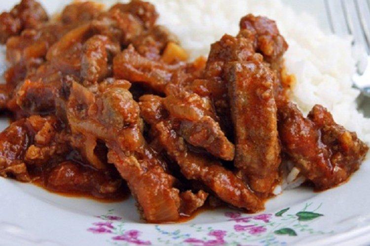 Foie de boeuf oriental - recettes