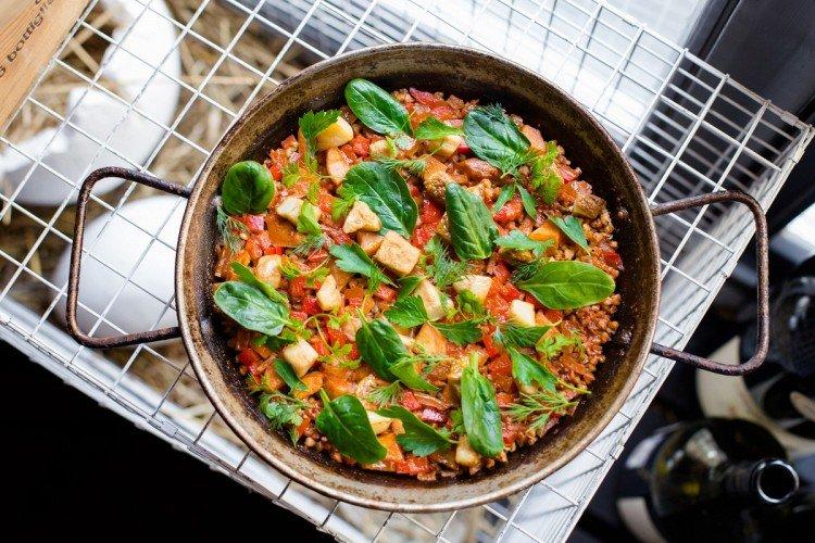 Paella au sarrasin - recettes