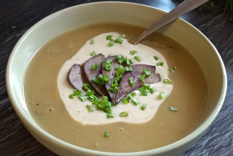 Velouté de sarrasin au foie - recettes