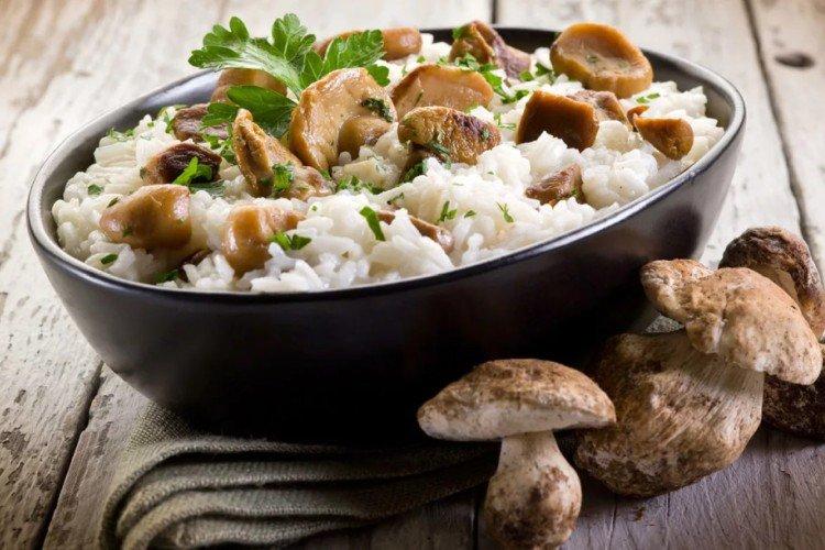 Risotto aux champignons - recettes