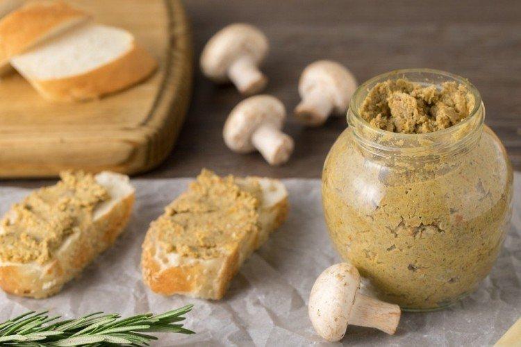 Pâté de champignons et courgettes - recettes