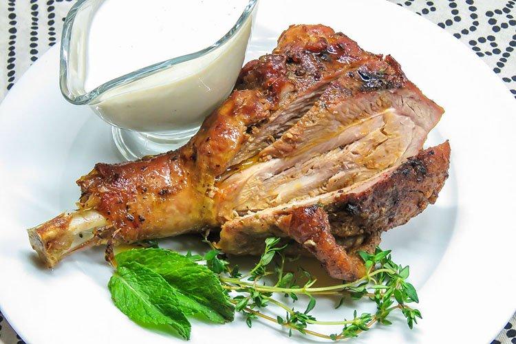 Cuisse de dinde au four - recettes