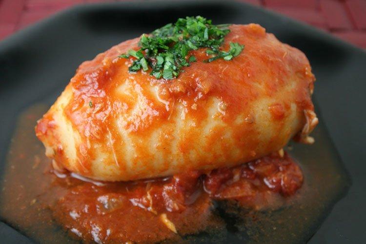 Calamars farcis aux œufs et au chou - recettes