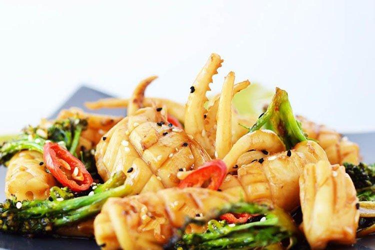 Calmars d'Extrême-Orient - recettes