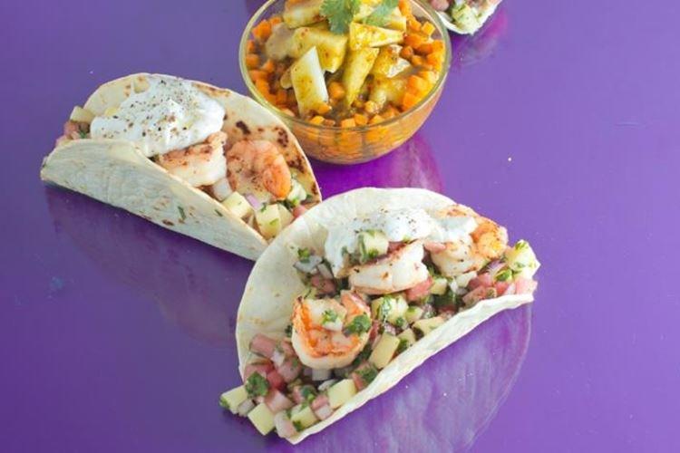 Crevettes à la salsa - recettes