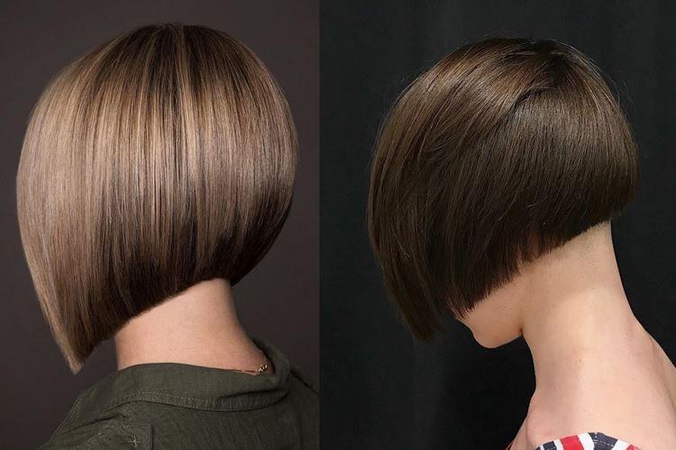 Carré géométrique pour cheveux courts