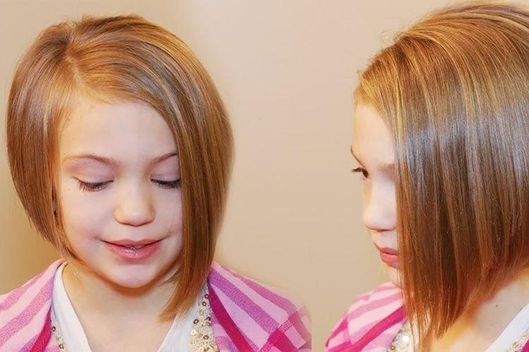 Bob Kare avec une frange pour les filles