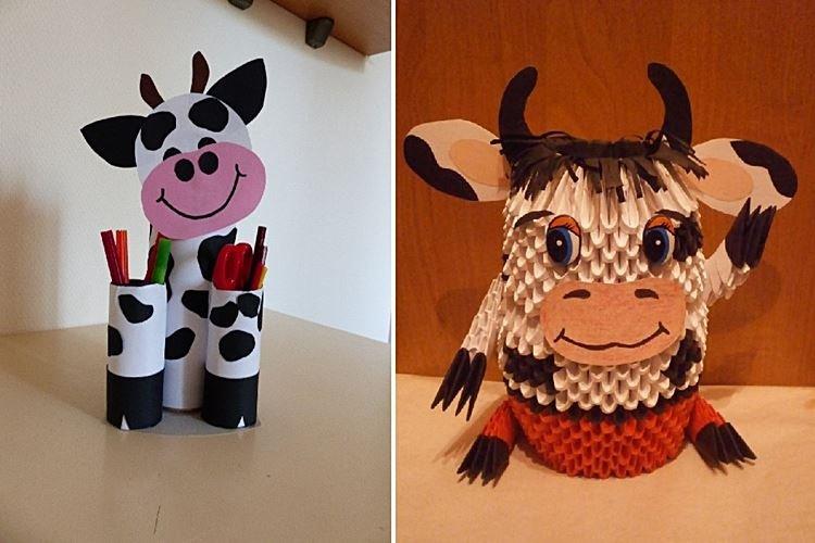 Gobie de papier pour le nouvel an 2021 - photos et idées