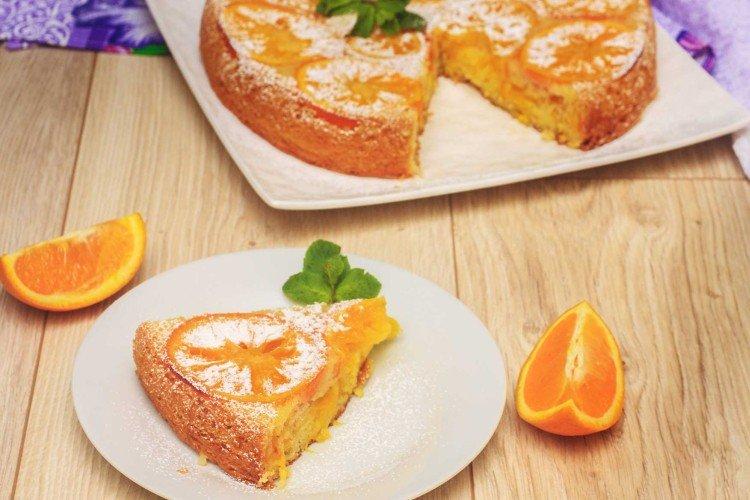 Tarte rapide à l'orange pour le thé - recettes
