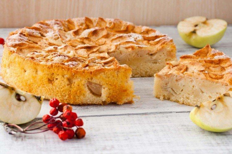Tarte aux pommes rapide au miel pour le thé - recettes