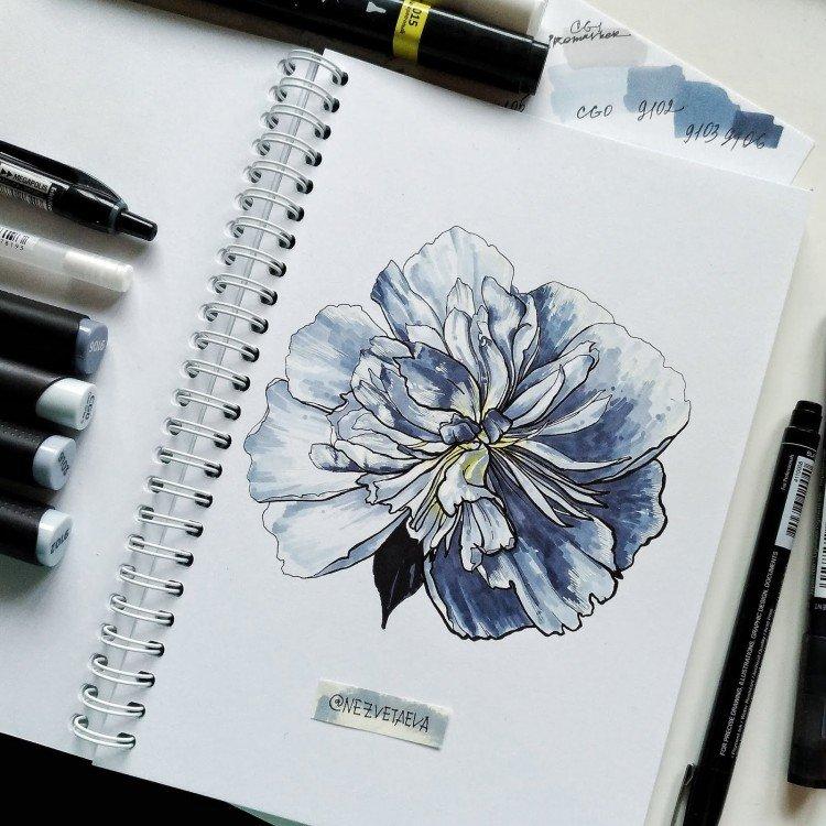 Fleurs fantastiques - Que pouvez-vous dessiner quand vous vous ennuyez