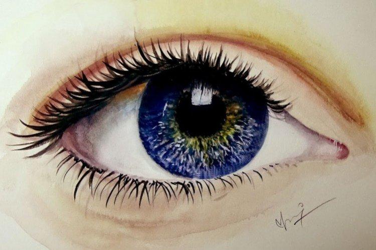 Yeux - Que peut-on dessiner quand on s'ennuie