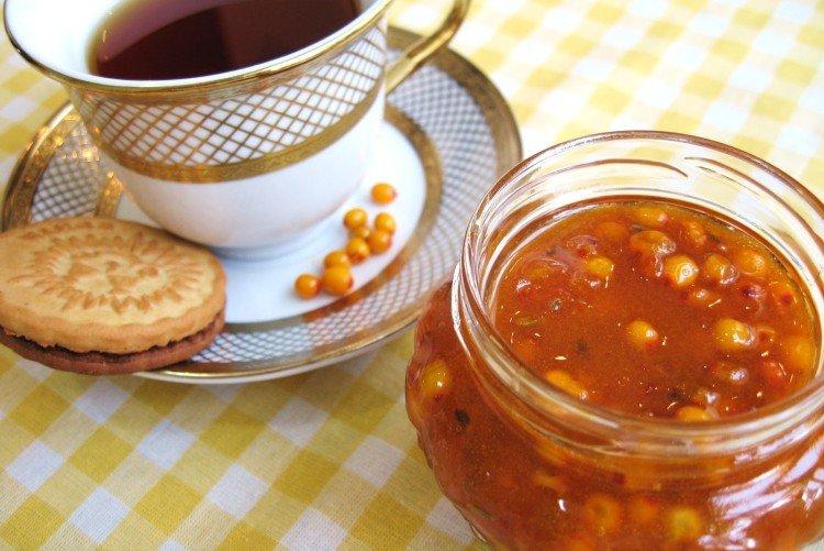 Confiture de sucre brut et de baies - Que cuisiner de l'argousier pour l'hiver