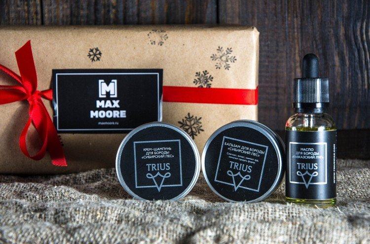 Un ensemble de cosmétiques pour le soin d'une barbe et d'une moustache - Quoi offrir à un homme pour son anniversaire