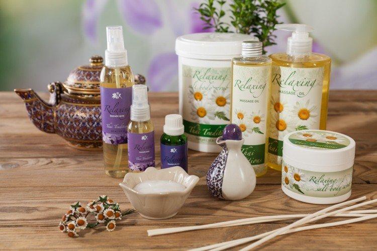 Un coffret d'huiles de massage naturelles - Quoi offrir à votre femme pour son anniversaire