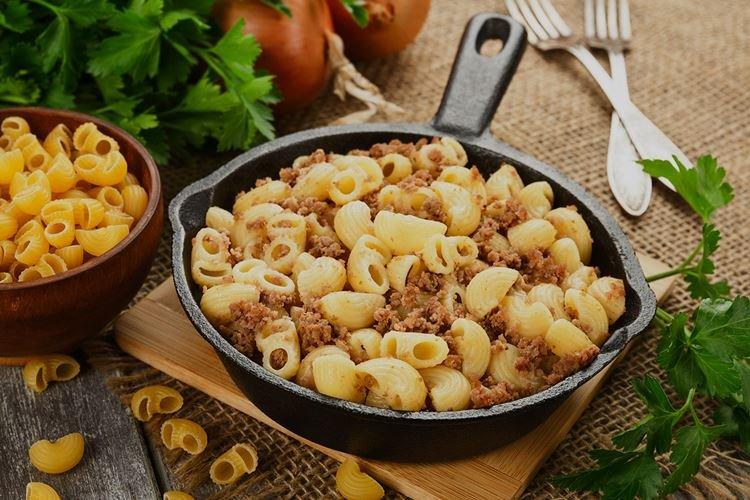 Pâtes navales - Que cuisiner à partir de viande hachée