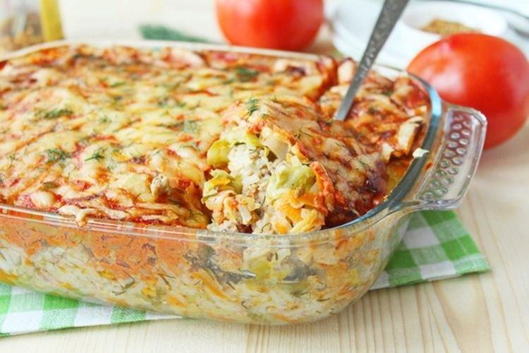 Rouleaux de chou paresseux rapides - Que faire cuire des recettes de boeuf haché