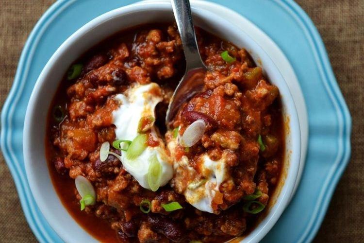 Chili au boeuf haché - Que cuisiner avec du boeuf haché Recettes