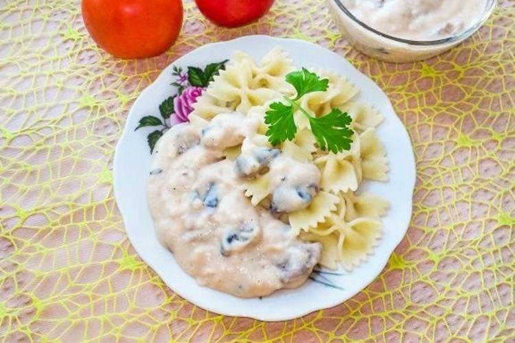 Sauce aux champignons avec du boeuf haché - Que faire avec des recettes de boeuf haché