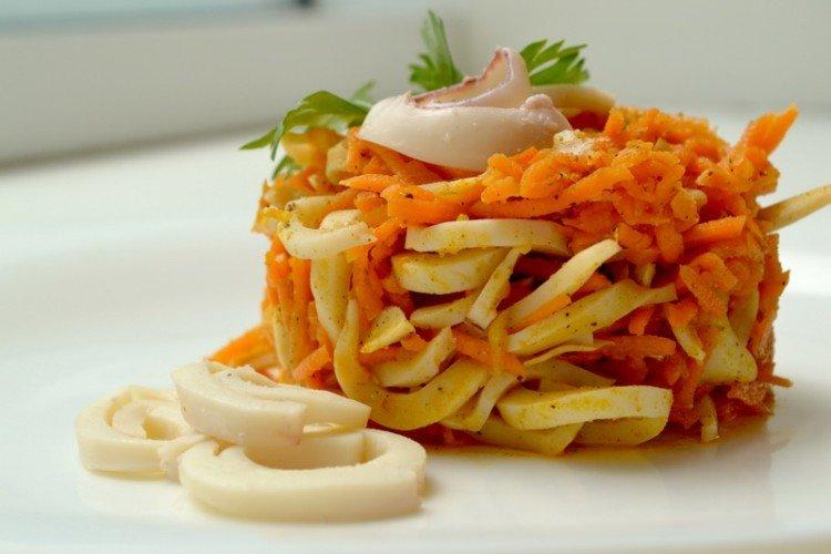 Calmars cuits - Que cuisiner à partir de recettes de calmars