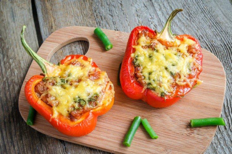 Poivrons farcis au filet de poulet - Que cuisiner à partir de recettes de filet de poulet