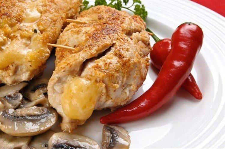Cupcakes au poulet et aux champignons - Que cuisiner avec des recettes de filet de poulet
