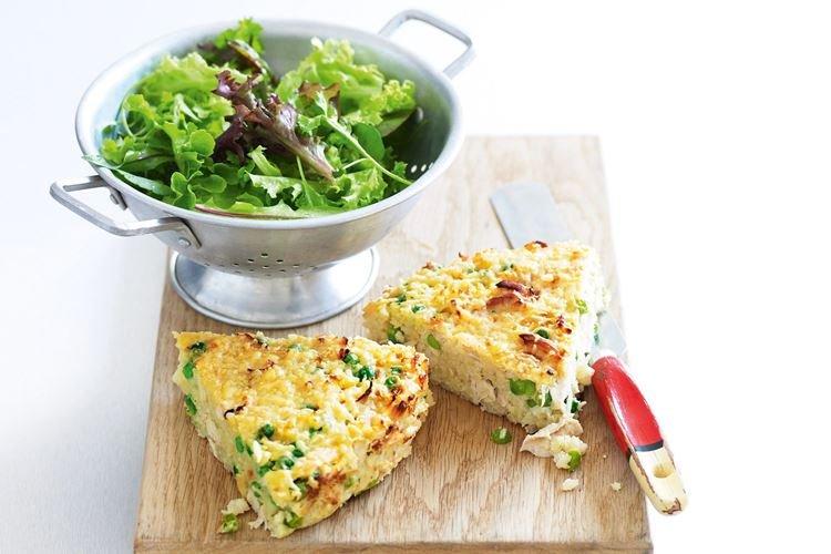 Tarte au risotto - Que faire avec de la poitrine de poulet