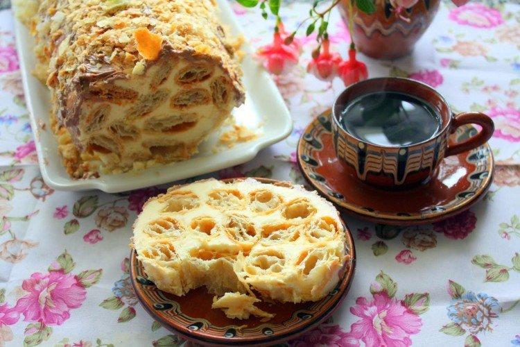 Bûche - Que cuisiner à partir de pâte à levure feuilletée