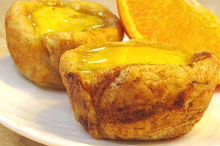 Paniers feuilletés au caramel - Que cuisiner à partir de pâte à levure feuilletée