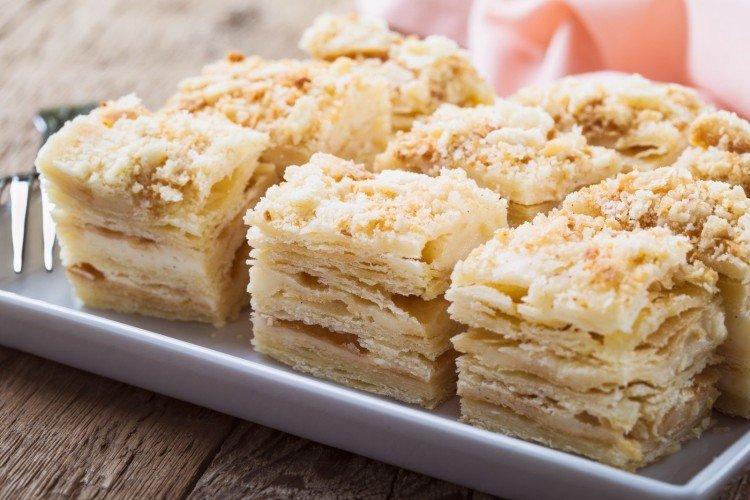 Gâteau dessert - Que cuisiner à partir de recettes de pâte feuilletée