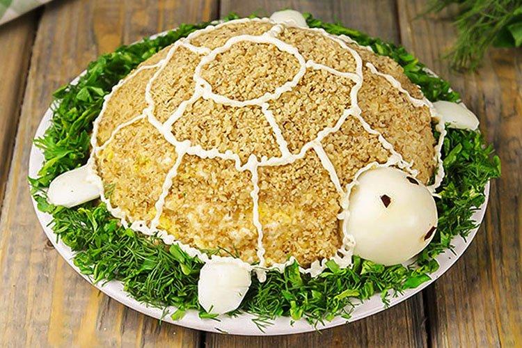Salade de tortue - Que cuisiner pour les recettes d'anniversaire