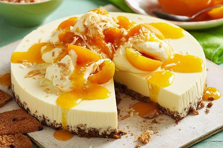 Cheesecake au café et aux agrumes - Que cuisiner pour les recettes d'anniversaire