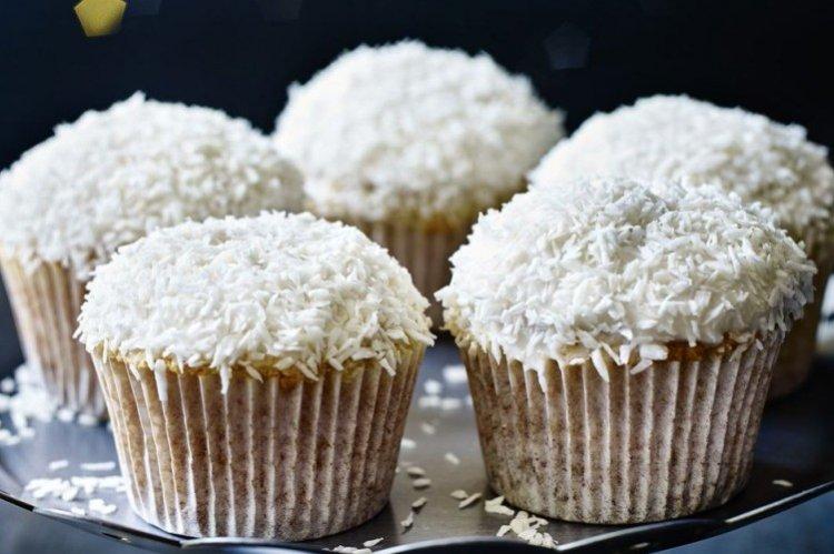 Muffins à la noix de coco - Que cuisiner sur les recettes de table de fête