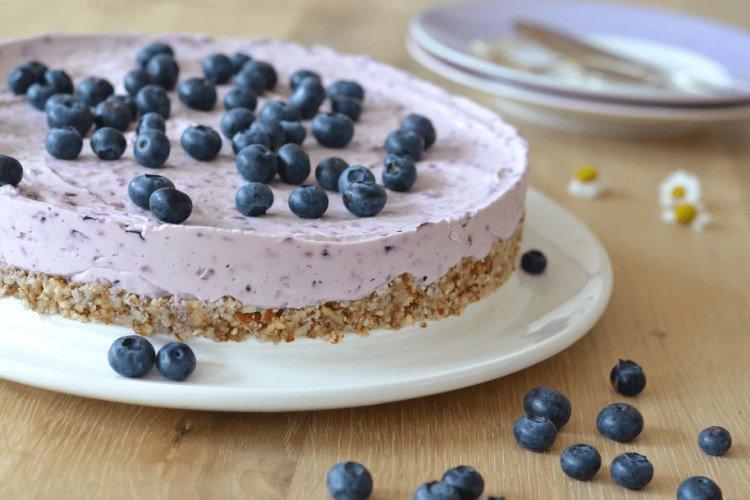 Tarte aux baies sans cuisson - Que cuisiner sur les recettes de table de fête