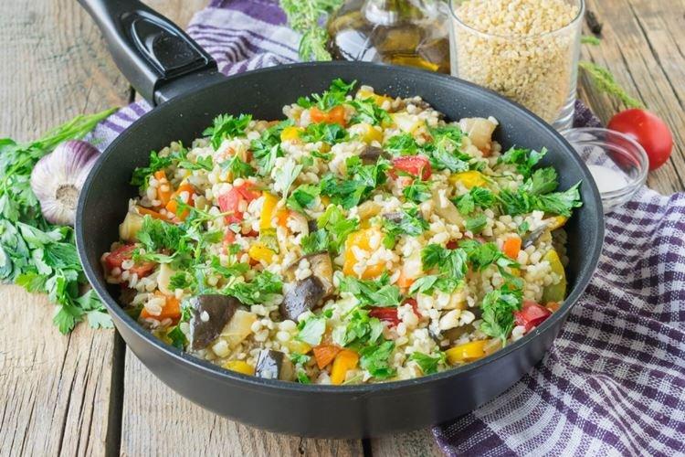 Boulgour aux légumes et menthe - Que cuisiner pour un dîner rapide et savoureux