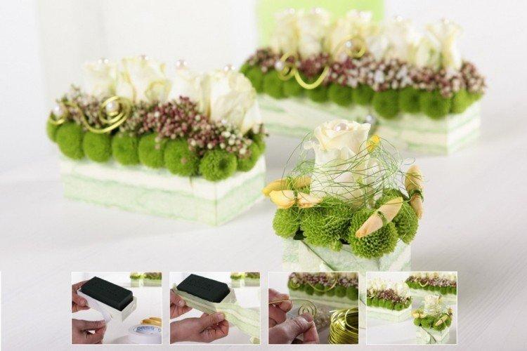 Sculptures florales - Décoration florale de mariage