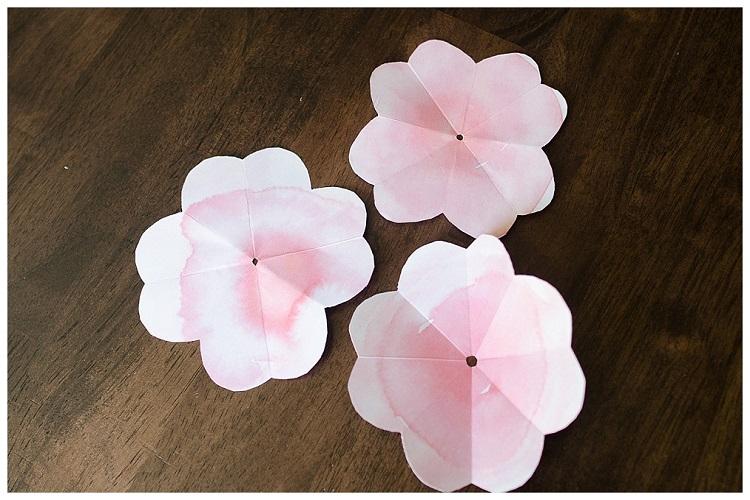 Roses en papier - Fleurs en papier DIY