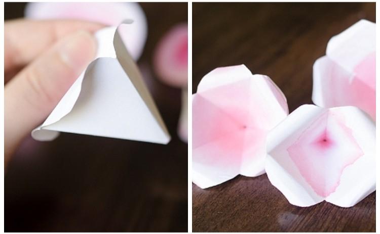 Roses en papier - Fleurs en papier DIY