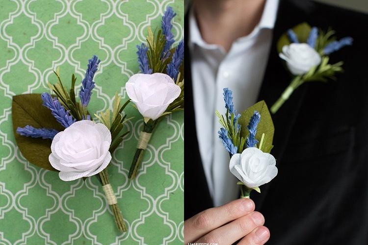 Fleurs en papier DIY - photos et idées
