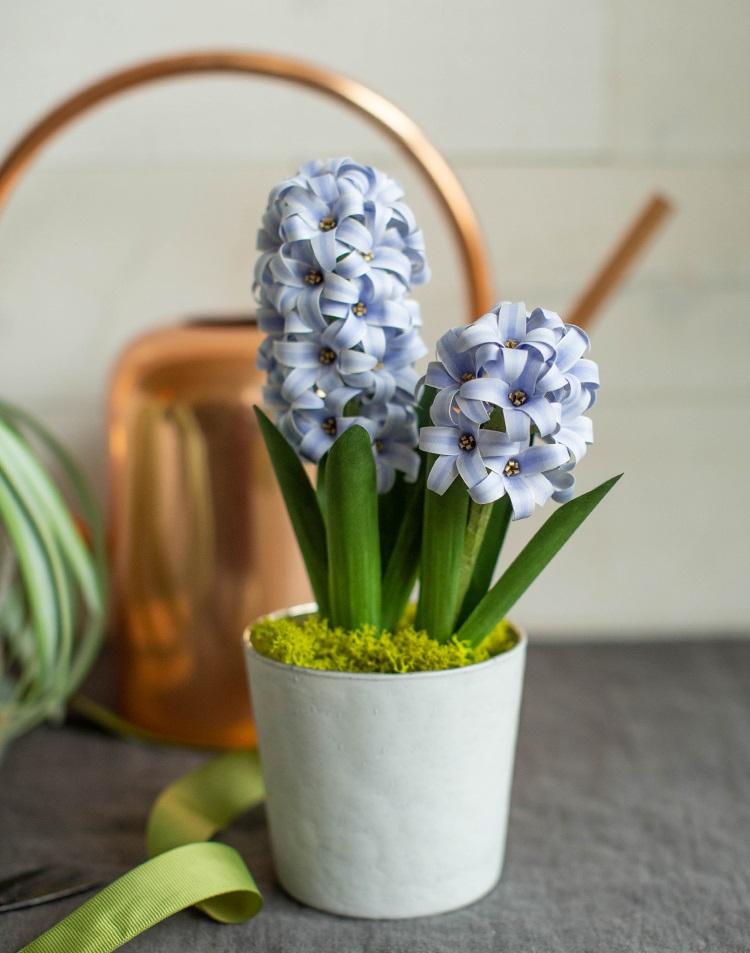 Fleurs en papier DIY - photos et idées