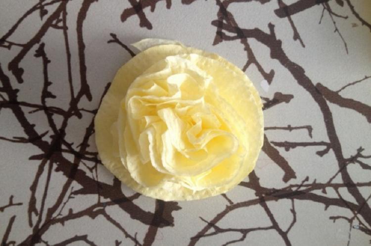 Pissenlit - Fleurs de serviette DIY